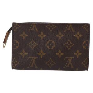 LOUIS VUITTON Monogram Bucket PM Accessory Pouch LV Auth